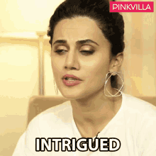 Intrigued Taapsee Pannu GIF