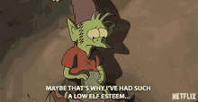 Maybe Thats Why Ive Had Such A Low Elf Esteem Pun GIF