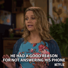 He Had A Good Reason For Not Answering His Phone Friend GIF - He Had A Good Reason For Not Answering His Phone Friend Advised GIFs