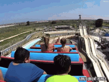 amusement force ride plunge
