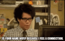 Is Your Name Wifi? GIF - Morris It Crowd GIFs