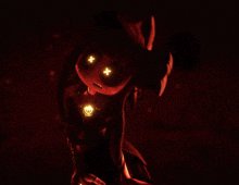 a cartoon character with x 's on his eyes and a skull on his chest