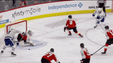 Toronto Maple Leafs Matthew Knies GIF - Toronto Maple Leafs Matthew Knies Hockey Goal GIFs