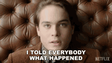 I Told Everybody What Happened Cole GIF - I Told Everybody What Happened Cole Judah Lewis GIFs