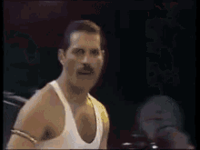 Freddie Mercury Wembley GIF - Freddie Mercury Wembley Dancing GIFs