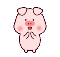 Clap Piggy Sticker