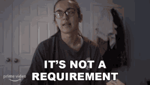 Its Not A Requirement Jane Noury GIF - Its Not A Requirement Jane Noury Always Jane GIFs