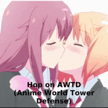 Awtd Anime World Tower Defense GIF - Awtd Anime World Tower Defense Hop On GIFs