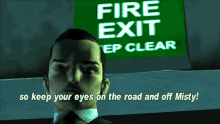 Gtagif Gta One Liners GIF - Gtagif Gta One Liners So Keep Your Eyes On The Road And Off Misty GIFs