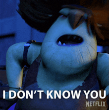 I Dont Know You Bagdwella GIF - I Dont Know You Bagdwella Trollhunters Tales Of Arcadia GIFs