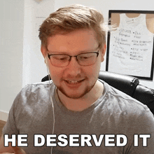 He Deserved It Ollie Dixon GIF - He Deserved It Ollie Dixon He Earned It GIFs