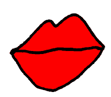 kisses lips