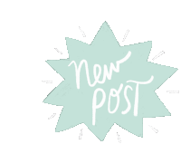 New Post New Sticker - New Post New Post Stickers