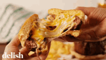 Jalapeno Popper Burger GIF - Delish National Cheeseburger Day Cheeseburger Day GIFs