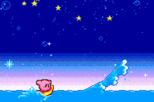 Kirby Jump GIF - Kirby Jump Wave GIFs