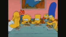 Shia Iftari Simpsons Dinner GIF - Shia Iftari Simpsons Dinner The Simpsons GIFs