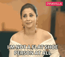 im not a flat shoe person at all urmila matondkar pinkvilla i dont wear flats i love heels