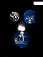 three logos for nuansa honk productions are shown on a white background