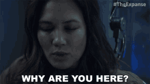 Why Are You Here Clarissa Mao GIF - Why Are You Here Clarissa Mao The Expanse GIFs