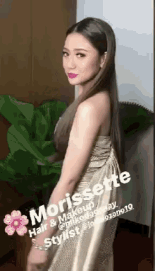 Morissette Amon Hair Fix GIF - Morissette Amon Hair Fix Happy GIFs