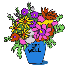 get well get well soon get well flowers get well then get out get out