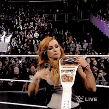 Becky Lynch Champion GIF - Becky Lynch Champion Confident GIFs