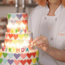 Happy Birthday Katty Perry GIF - Happy Birthday Katty Perry Birthday Cake GIFs