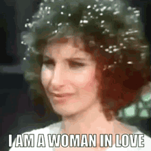 barbra streisand woman in love ill do anything over and over again