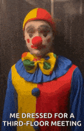 Clown Elevator GIF - Clown Elevator Embarrassed GIFs