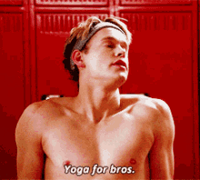 Glee Sam Evans GIF - Glee Sam Evans Yoga For Bros GIFs