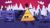 a cartoon drawing of a pyramid with the word saltycow on the bottom right