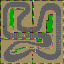 Snes Mario Circuit 4 Map GIF