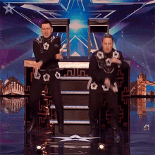 Ending Pose The Lozkha Brothers GIF - Ending Pose The Lozkha Brothers Britains Got Talent GIFs