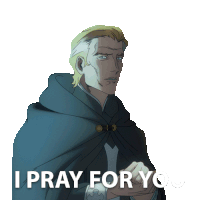 I Pray For You Castlevania Sticker