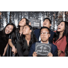 cheap booth rental in houston group picture smile