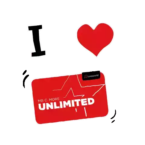 I Love Unlimited Cineworld Unlimited Sticker - I Love Unlimited Cineworld Unlimited I Love Cineworld Unlimited Stickers