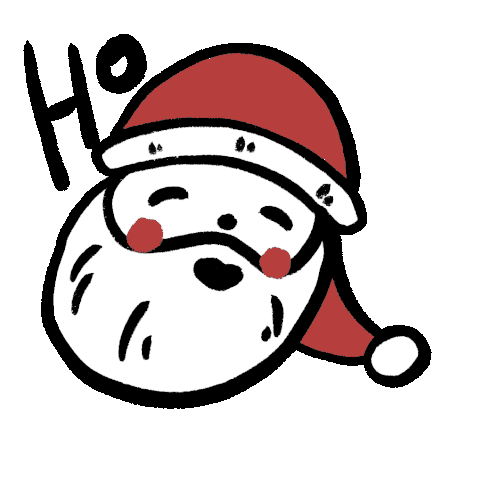 Holiday Santa Sticker - Holiday Santa Santa Claus Stickers