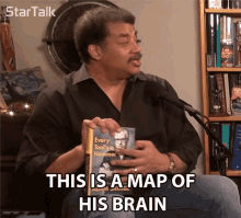 This Is Amap Of His Brain Map On His Mind GIF