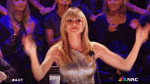 Clapping Heidi Klum GIF - Clapping Heidi Klum America'S Got Talent GIFs