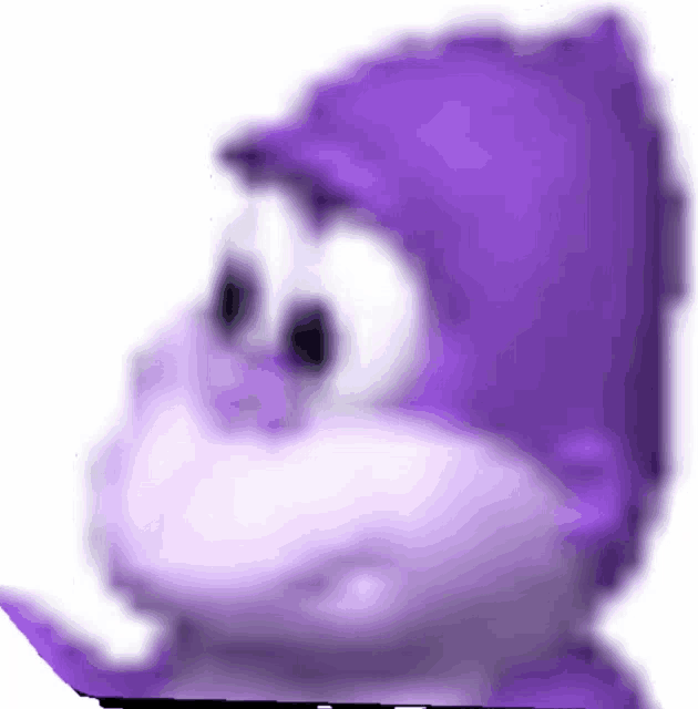 Bonzi buddy looking at paper on Make a GIF