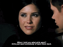 Sophia Bush Girls Just Want Somebody To Want Them Back GIF - Sophia Bush Girls Just Want Somebody To Want Them Back Sad GIFs