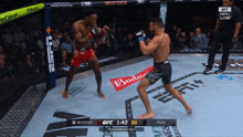 a fighter named murphy is fighting another fighter named pico in a ufc fight