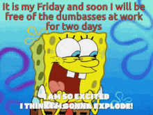 Spongebob I Am So Excited GIF - Spongebob I Am So Excited Think GIFs