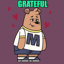 Grateful Grateful For You GIF - Grateful Grateful For You Max Bear GIFs