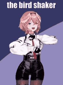 bird shaker the bird shaker takane lui vtuber dance bird shaker the bird shaker takane lui vtuber dance