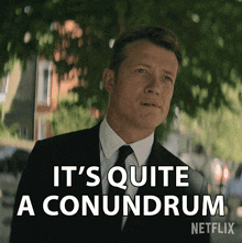 Its Quite A Conundrum Rhys GIF - Its Quite A Conundrum Rhys You GIFs