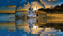 Lord Shiva Crystal Ball GIF - Lord Shiva Crystal Ball Water GIFs