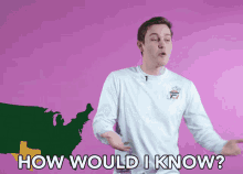 How Would I Know Lucas Larsen GIF - How Would I Know Lucas Larsen Santorin GIFs