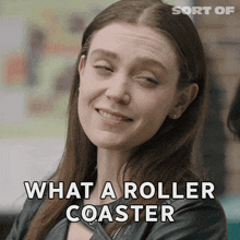 What A Roller Coaster Mackenzie GIF - What A Roller Coaster Mackenzie Sort Of GIFs