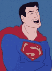 Superman Laughing GIF - Superman Laughing Lmao GIFs